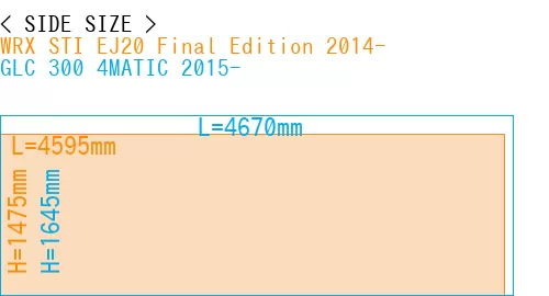 #WRX STI EJ20 Final Edition 2014- + GLC 300 4MATIC 2015-
